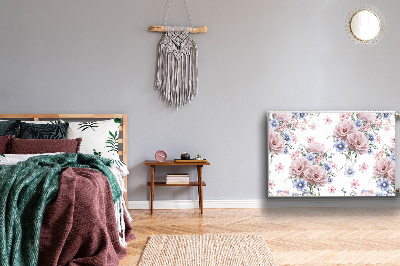 Heizkörperverkleidung magnetisch Zartes bouquet