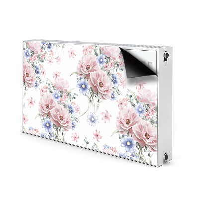 Heizkörperverkleidung magnetisch Zartes bouquet