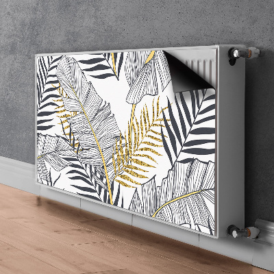 Heizkörperverkleidung magnet Palmenblätter