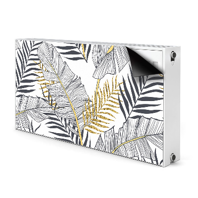 Heizkörperverkleidung magnet Palmenblätter