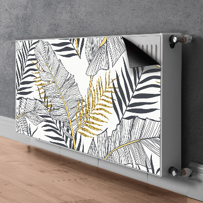 Heizkörperverkleidung magnet Palmenblätter