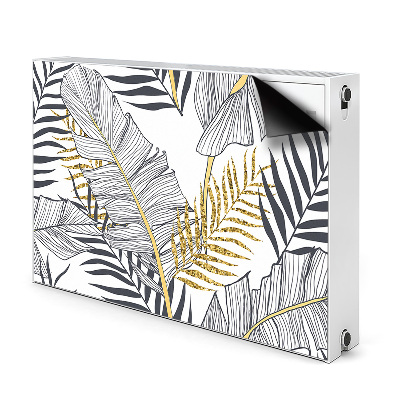 Heizkörperverkleidung magnet Palmenblätter