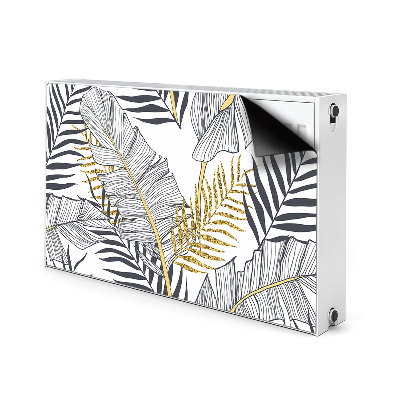 Heizkörperverkleidung magnet Palmenblätter