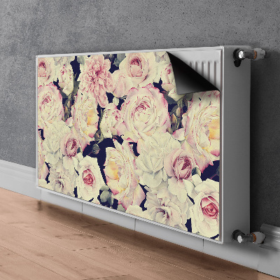 Magnet Heizkörperverkleidung Weiße rosen