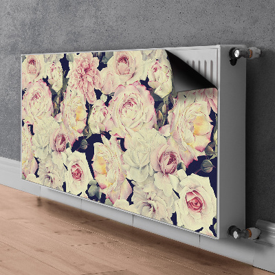 Magnet Heizkörperverkleidung Weiße rosen