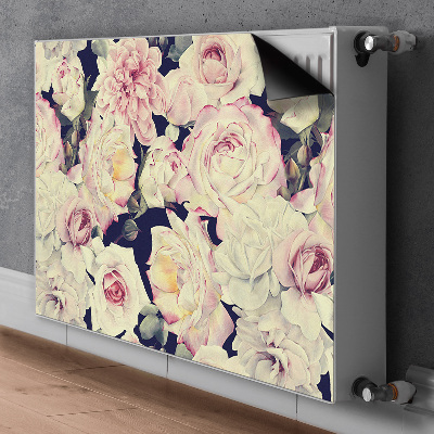 Magnet Heizkörperverkleidung Weiße rosen