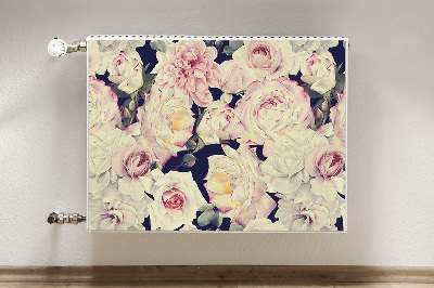 Magnet Heizkörperverkleidung Weiße rosen