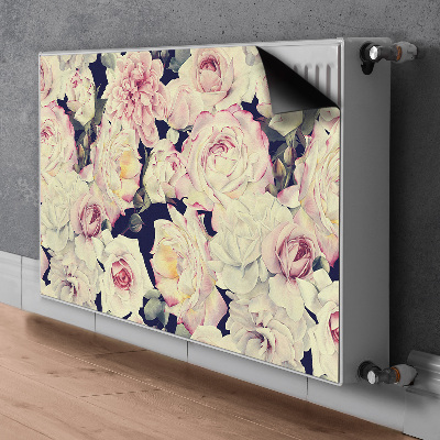 Magnet Heizkörperverkleidung Weiße rosen