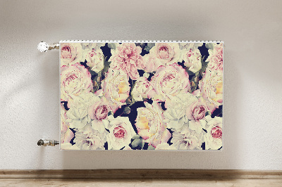 Magnet Heizkörperverkleidung Weiße rosen