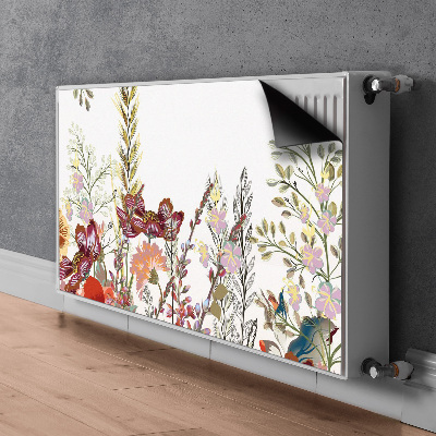 Heizkörperverkleidung magnet Feldblumen