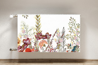 Heizkörperverkleidung magnet Feldblumen