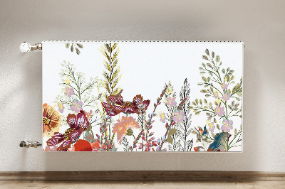 Heizkörperverkleidung magnet Feldblumen