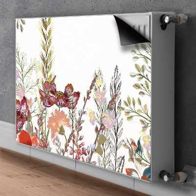 Heizkörperverkleidung magnet Feldblumen