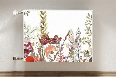 Heizkörperverkleidung magnet Feldblumen