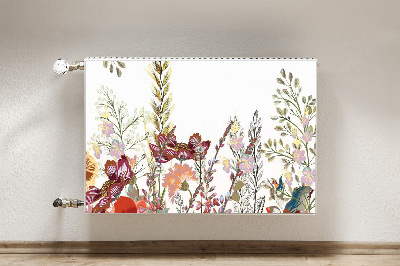 Heizkörperverkleidung magnet Feldblumen