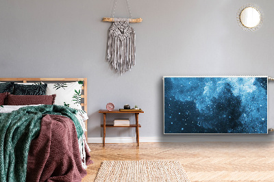 Dekorative Heizkörperabdeckung Himmel in der nacht
