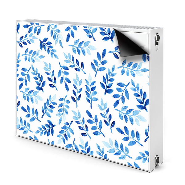 Dekorative Heizkörperabdeckung Blaues aquarell