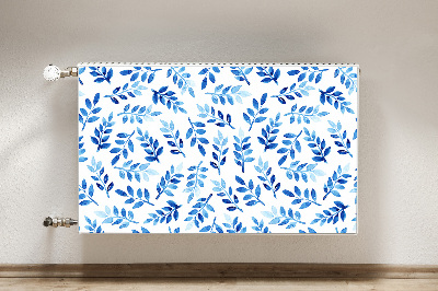 Dekorative Heizkörperabdeckung Blaues aquarell