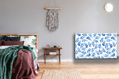 Dekorative Heizkörperabdeckung Blaues aquarell