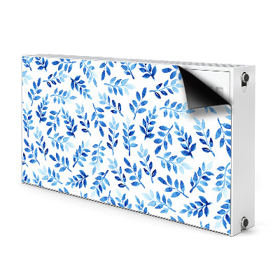 Dekorative Heizkörperabdeckung Blaues aquarell