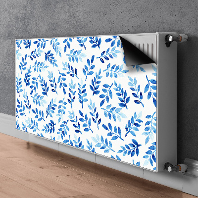 Dekorative Heizkörperabdeckung Blaues aquarell