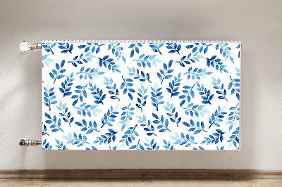 Dekorative Heizkörperabdeckung Blaues aquarell