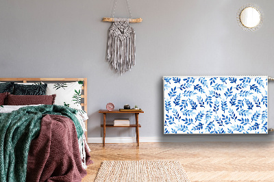 Dekorative Heizkörperabdeckung Blaues aquarell