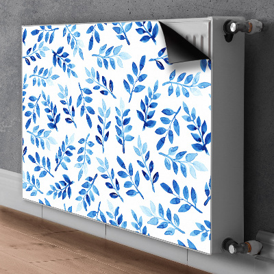 Dekorative Heizkörperabdeckung Blaues aquarell