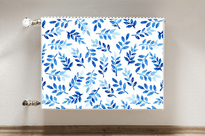 Dekorative Heizkörperabdeckung Blaues aquarell