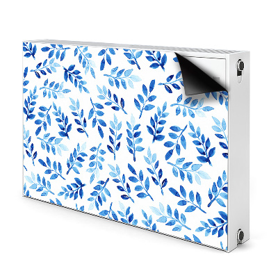 Dekorative Heizkörperabdeckung Blaues aquarell