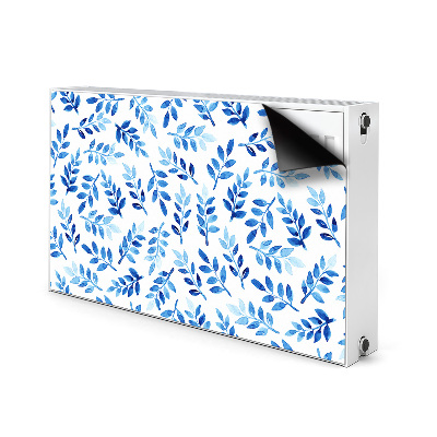 Dekorative Heizkörperabdeckung Blaues aquarell