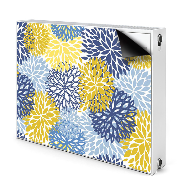 Heizkörperverkleidung magnet Chrysanthemenblumen