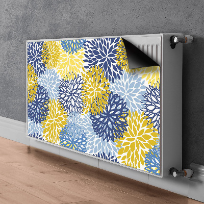 Heizkörperverkleidung magnet Chrysanthemenblumen