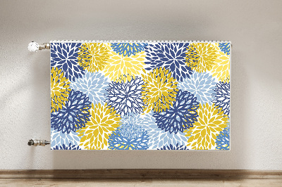 Heizkörperverkleidung magnet Chrysanthemenblumen