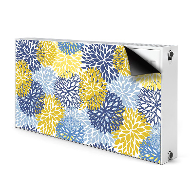 Heizkörperverkleidung magnet Chrysanthemenblumen