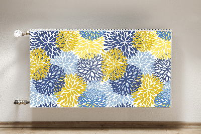 Heizkörperverkleidung magnet Chrysanthemenblumen