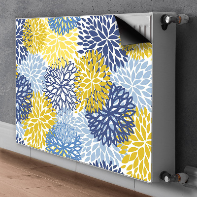 Heizkörperverkleidung magnet Chrysanthemenblumen