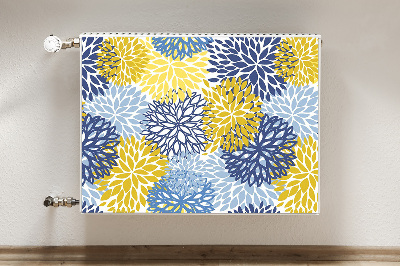 Heizkörperverkleidung magnet Chrysanthemenblumen