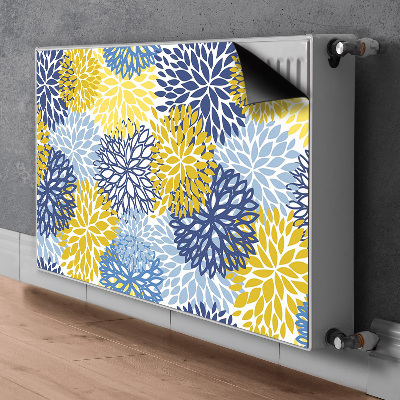 Heizkörperverkleidung magnet Chrysanthemenblumen