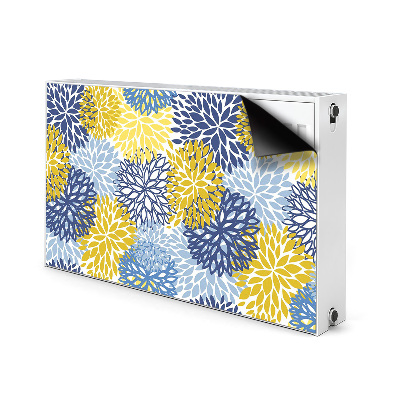 Heizkörperverkleidung magnet Chrysanthemenblumen