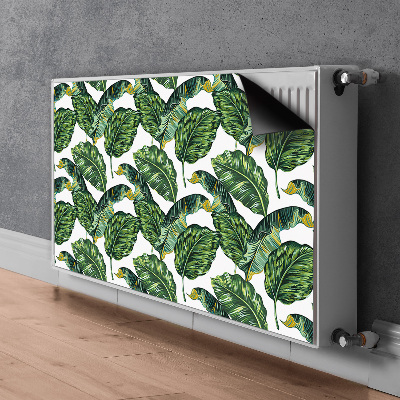 Dekorative Heizkörperabdeckung Monstera
