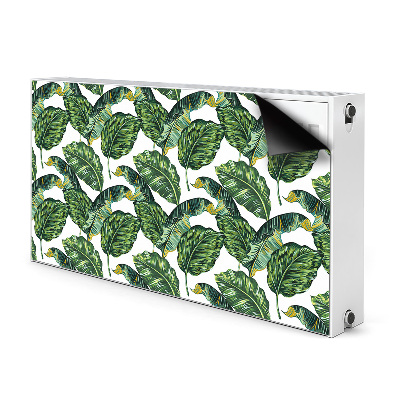Dekorative Heizkörperabdeckung Monstera