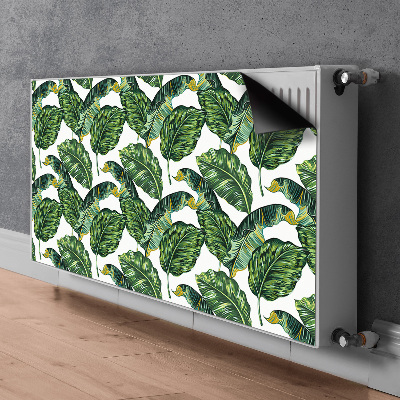 Dekorative Heizkörperabdeckung Monstera