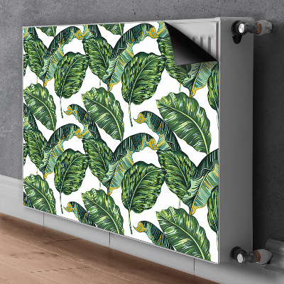 Dekorative Heizkörperabdeckung Monstera