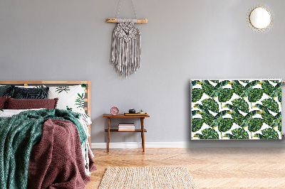 Dekorative Heizkörperabdeckung Monstera