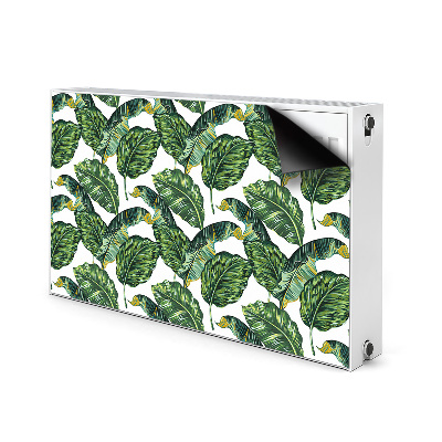 Dekorative Heizkörperabdeckung Monstera