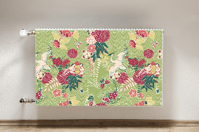 Heizkörperverkleidung magnetisch Fauna und flora