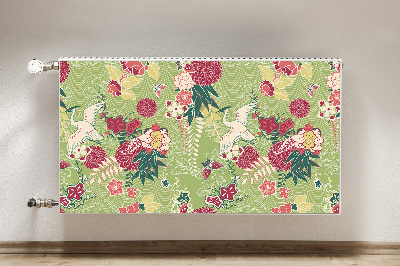 Heizkörperverkleidung magnetisch Fauna und flora