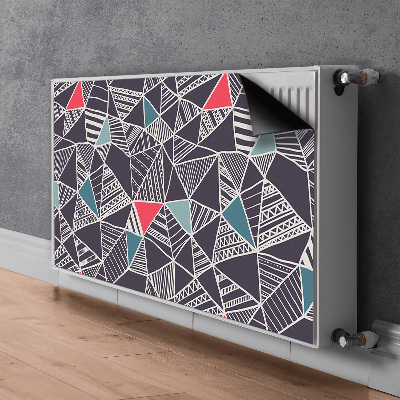 Magnet Heizkörperverkleidung Doodle-muster