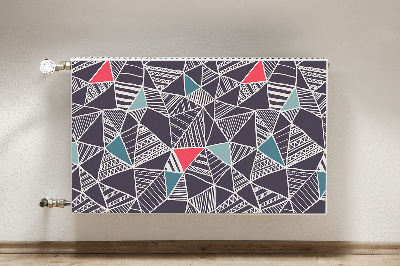 Magnet Heizkörperverkleidung Doodle-muster